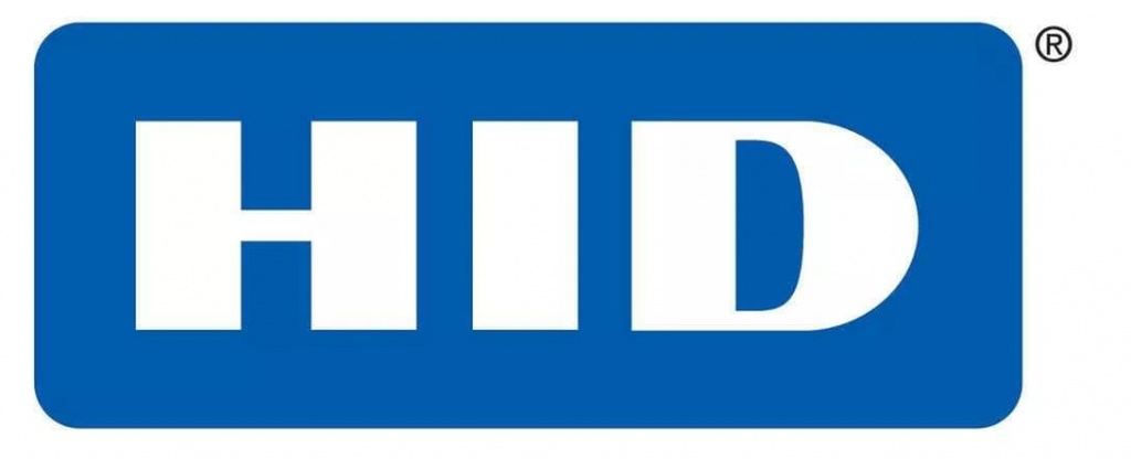 логотип HID на белом фоне